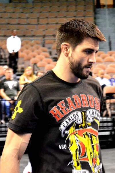 El entrnemaienrto del UFC 143.