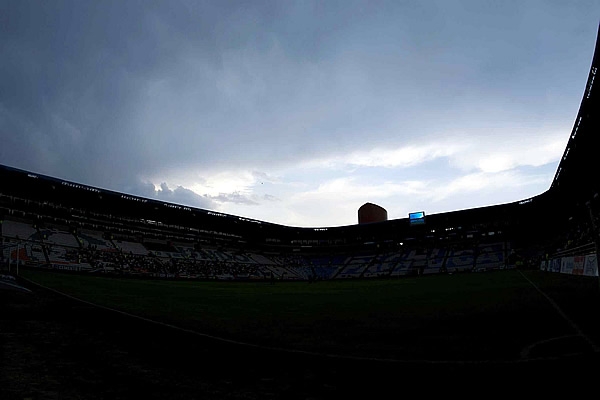 El Estadio Hidalgo, previo al inicio de la Liguilla.