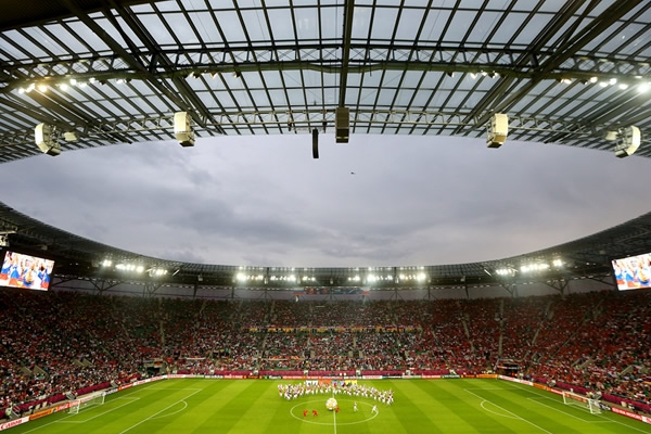 El Estadio Municipal lució como en sus mejores momentos.