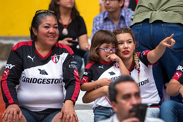 El futbol se vive en familia.
