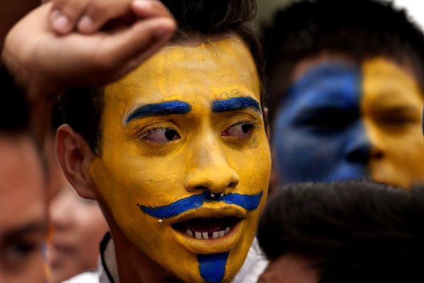 El grito surealista, el amor desbordado por nuestro futbol.