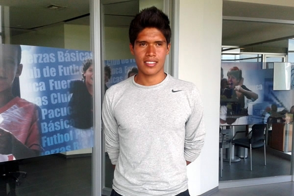 El lateral izquierdo, Martín Pureco, está convencido de su calidad.