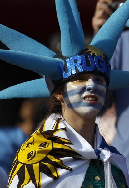 El Monumental parecía un barrio de Montevideo.