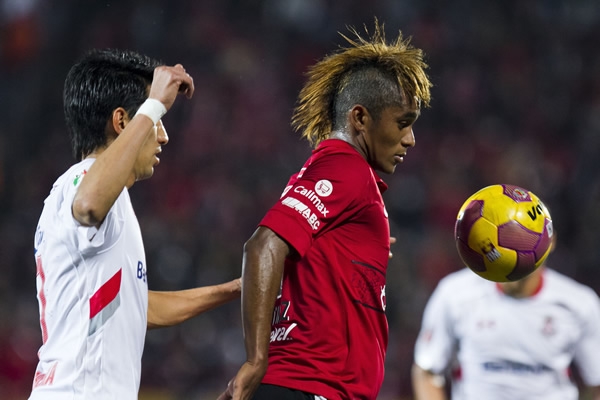 El Neymar ecuatoriano estuvo muy participativo.