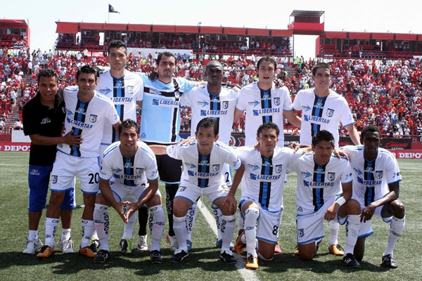 El once titular de los Gallos Blancos de Querétaro.