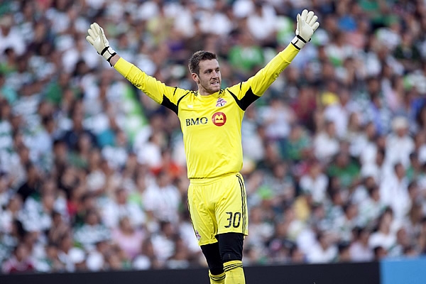 El portero de los Reds, Milos Kocic.