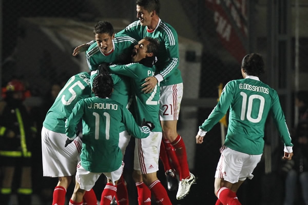 El Tri celebró un gol que no esperaba.