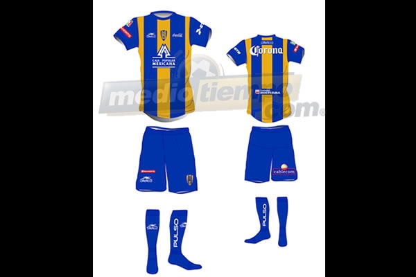 El uniforme de local de San Luis.