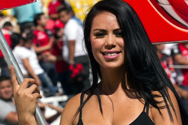 En la central, la elegancia.