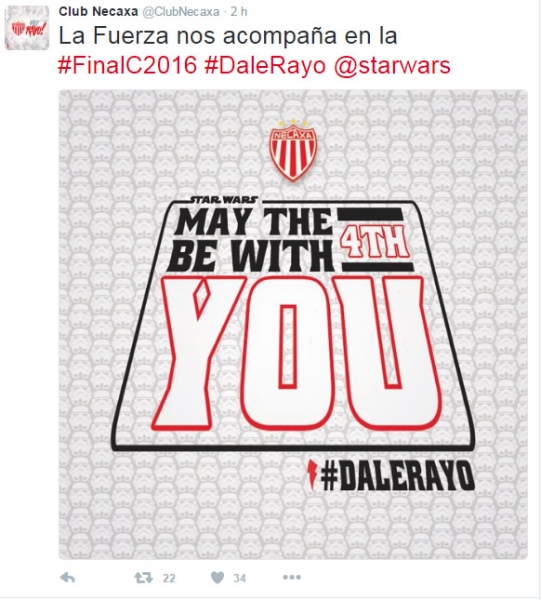 Equipos y ligas celebraron el Star Wars Day.