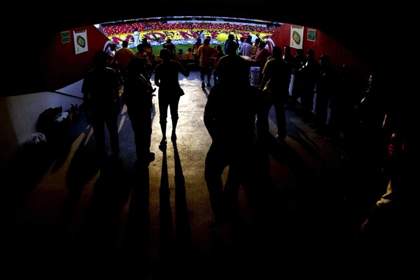El escenario del estadio Morelos presentó una magnífica panorámica.