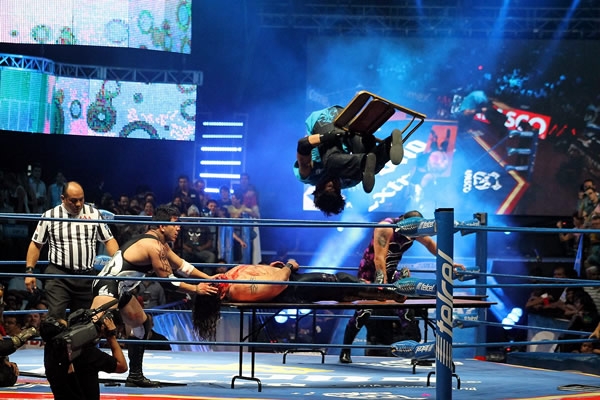 Espectacular evento en el Palacio de los Deportes.