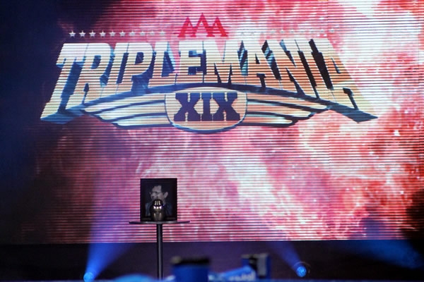 Espectacular evento en el Palacio de los Deportes.