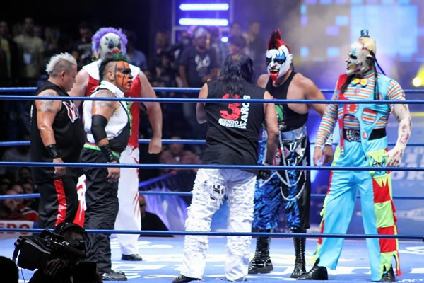 Espectacular evento en el Palacio de los Deportes.