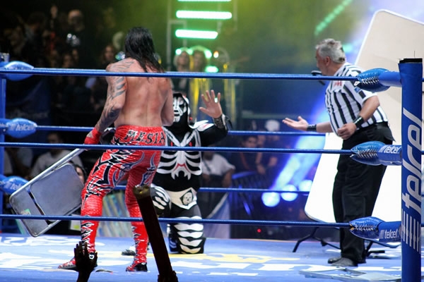 Espectacular evento en el Palacio de los Deportes.