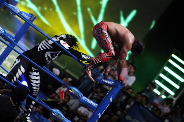 Espectacular evento en el Palacio de los Deportes.