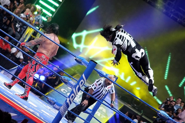 Espectacular evento en el Palacio de los Deportes.