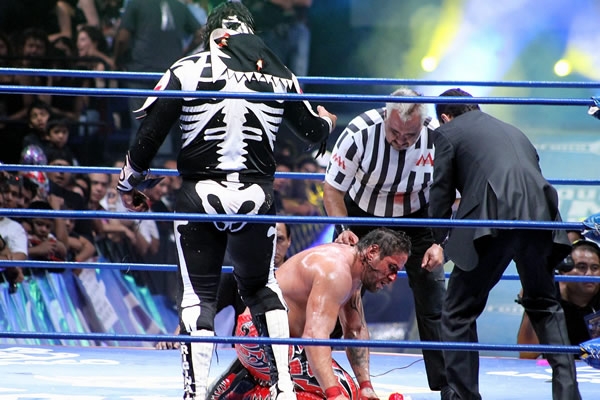 Espectacular evento en el Palacio de los Deportes.