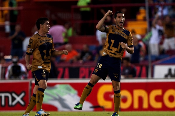 García pone los el segundo gol por parte de la escuadra felina.