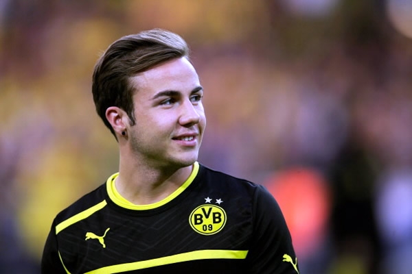 Goetze se despide ante su gente en la Champions.