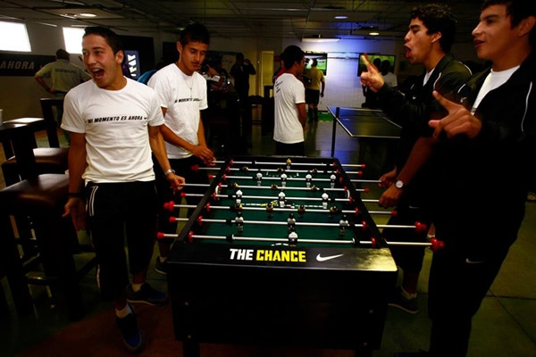 Grandes encuentros se disputaron en el futbolito.