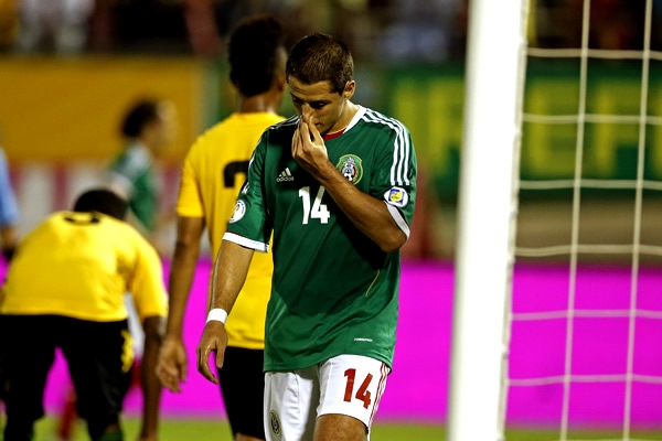 Hernández erra una buena oportunidad al minuto 60.