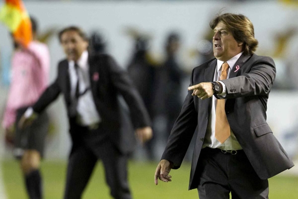 Herrera no quería que el marcador finalizara en empate.
