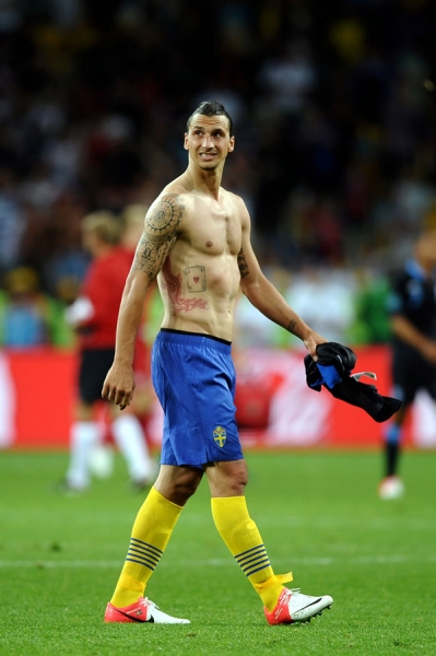 Ibrahimovic se despide de la Eurocopa 2012.