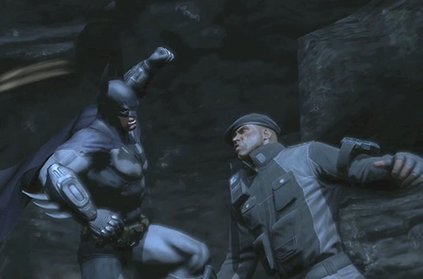 Imágenes del escenario 'The Batcave Challenge Map'.