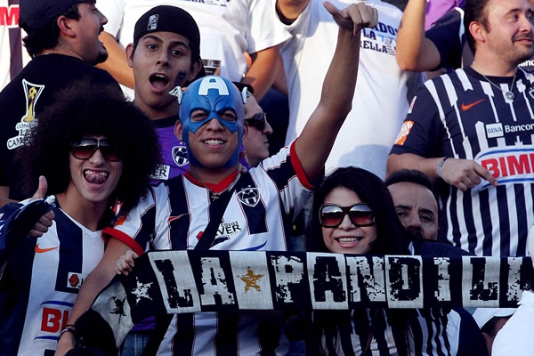 Integrantes de La Pandilla de Monterrey.