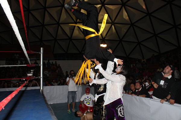 Japón y México representados en el Lucha Fan Fest.