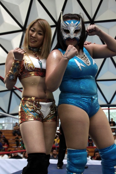 Japón y México representados en el Lucha Fan Fest.