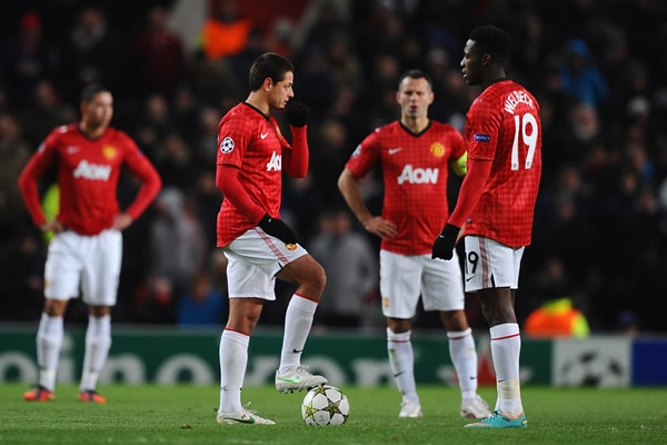 Javier Chicharito Hernández jugó los 90 minutos.