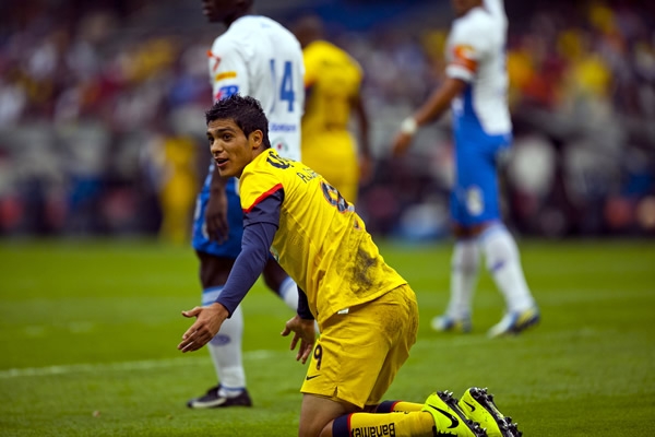 Jiménez se fue en ceros esta tarde en el Azteca.
