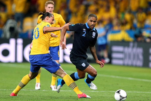 Johnson tuvo una buena primera mitad en contra de los suecos.