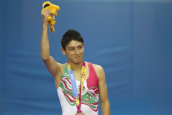 José Alberto Vargas ganó el Bronce en trampolín.