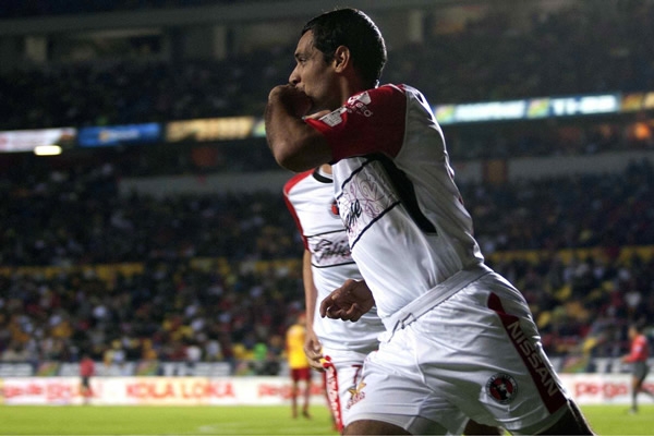 José Sand igualó el marcador para Xolos.