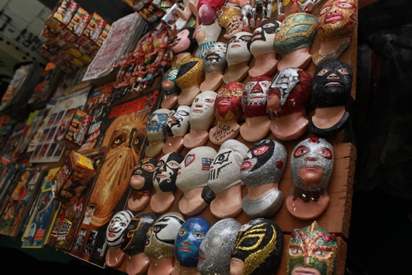 Juguetes y lucha libre en el MUJAM.