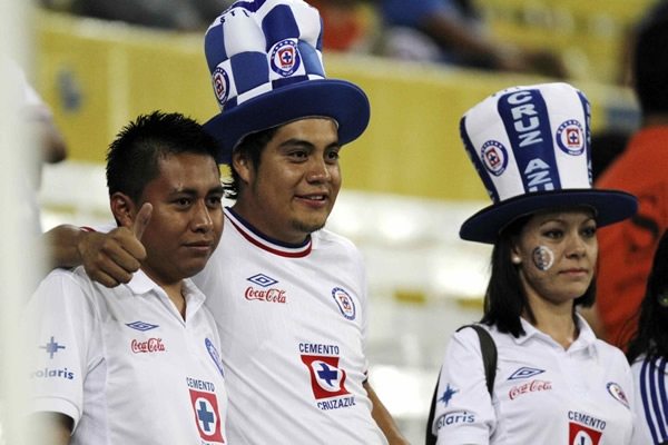 La afición celeste, en el Jalisco.