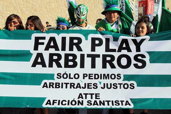 La afición externó su preocupación ante la visita de Chiquimarco.