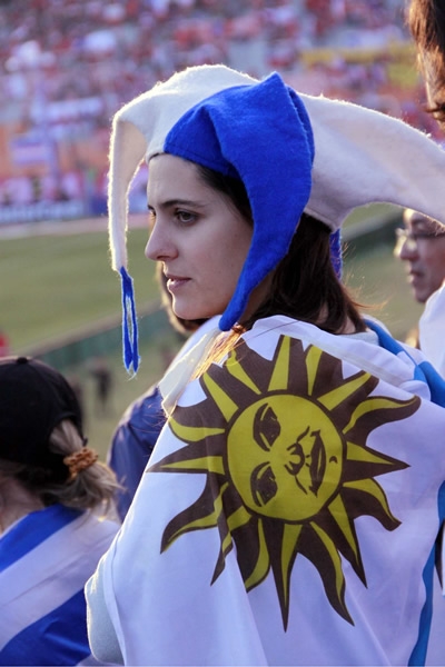 La belleza charrúa apareció.