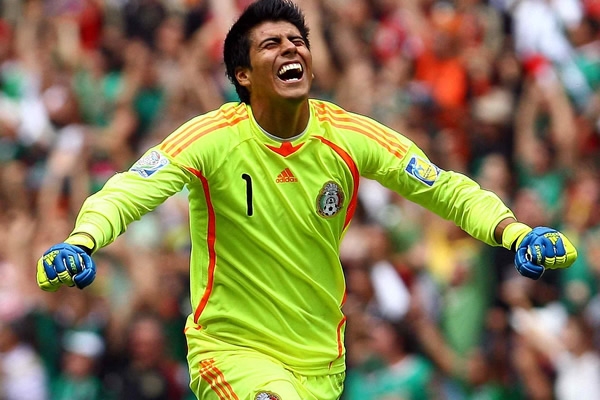 La celebración de Richard Sánchez