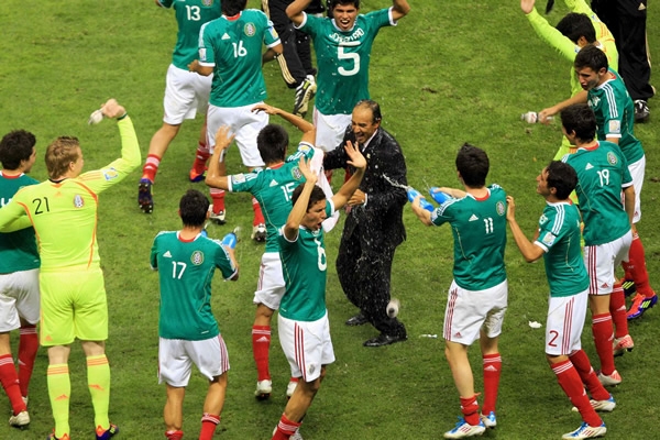 La celebración del título
