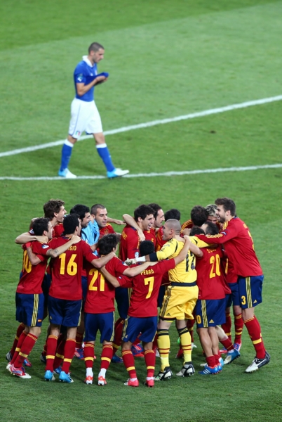 La comunión de la selección española es impresionante.