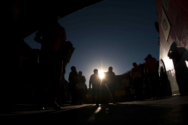 La entrada a las gradas del Estadio Morelos.