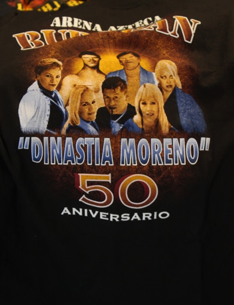 La lucha libre cerca de los fans.