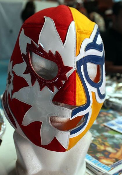 La lucha libre cerca de los fans.