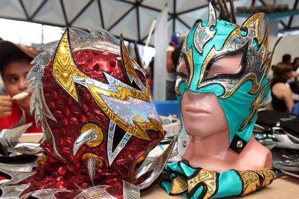 La lucha libre cerca de los fans.