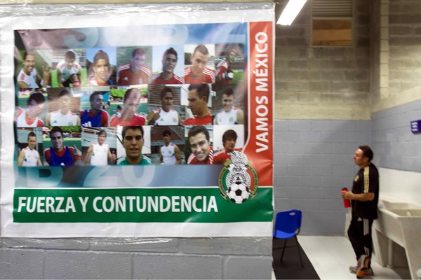 La motivación estuvo al máximo con el equipo mexicano.