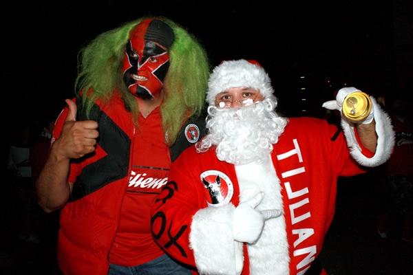 La navidad llegó a Tijuana.